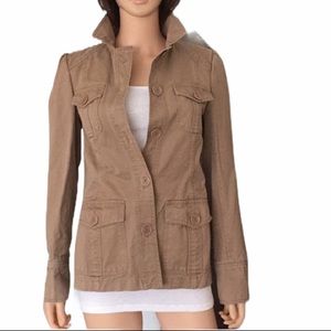 Vintage Marc Jacobs Tan Safari Cargo Jacket Size S Made in Poland